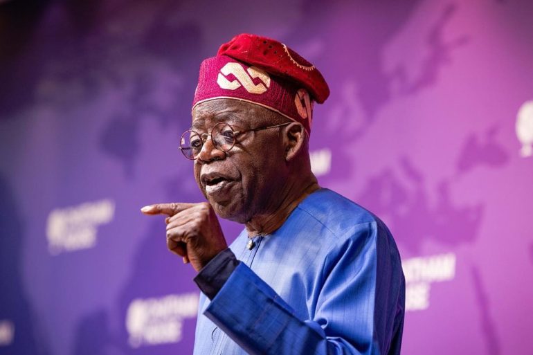 Le président nigérian Bola Tinubu