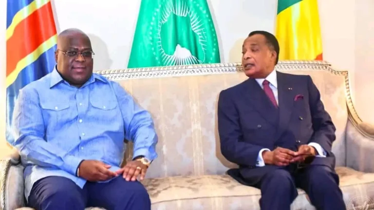 RDC : Tshisekedi consulte Denis Sassou Nguesso sur la crise à l’Est