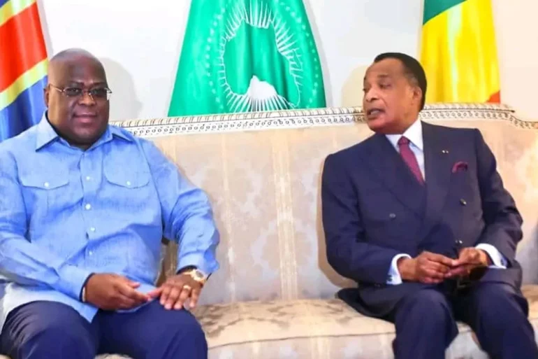 RDC : Tshisekedi consulte Denis Sassou Nguesso sur la crise à l’Est