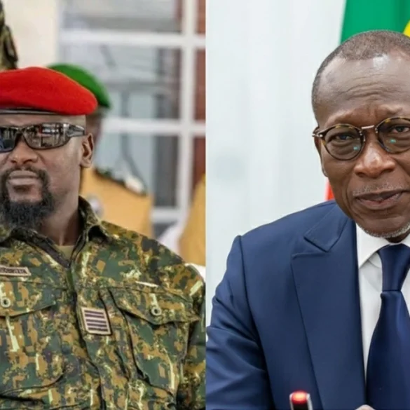 Le communiqué officiel béninois félicitant Mamadi Doumbouya après la validation des résultats en Guinée.