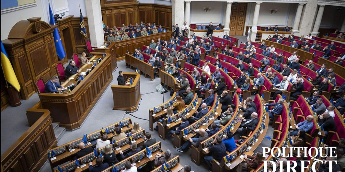 Une alerte de dernière minute évoque des coupures au Parlement ukrainien après une frappe russe sur Kyiv.