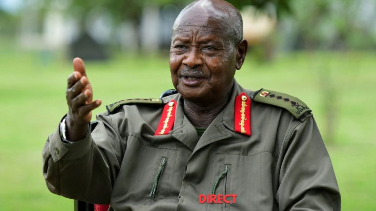 Alerte info sur la présidentielle en Ouganda annonçant la victoire de Yoweri Museveni.