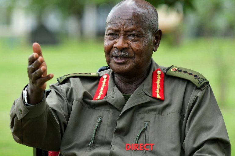 Alerte info sur la présidentielle en Ouganda annonçant la victoire de Yoweri Museveni.