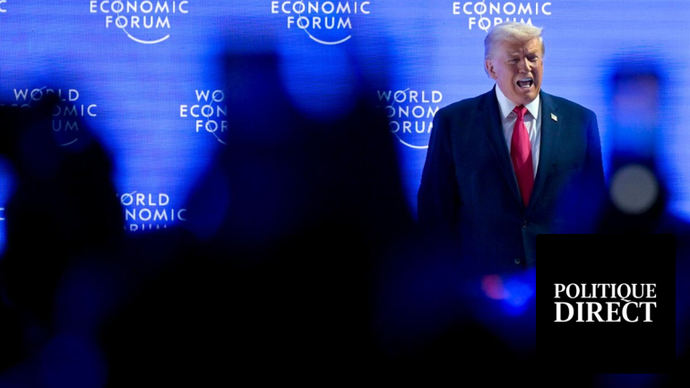 Donald Trump a tenu ces propos lors d’une intervention à Davos, relayée sur les réseaux sociaux.
