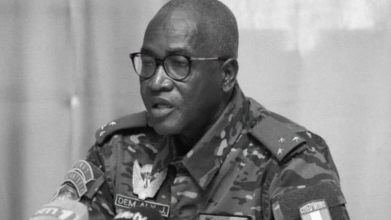 Le général de division DEM Aly Justin, chef d’État-Major général des Armées adjoint, est décédé le 31 juillet 2026.