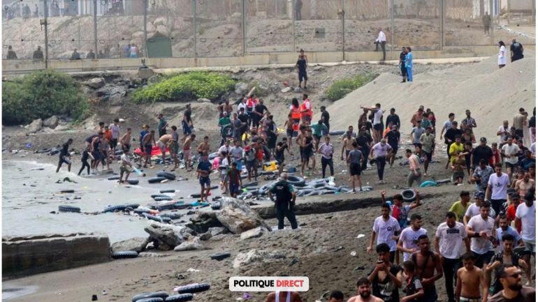 Les autorités renforcent leur vigilance autour de Ceuta face aux appels à une nouvelle traversée massive