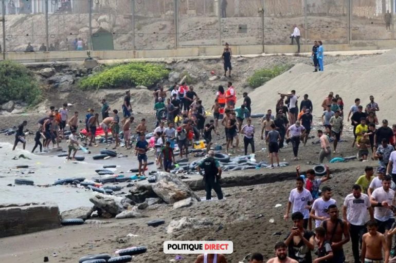 Les autorités renforcent leur vigilance autour de Ceuta face aux appels à une nouvelle traversée massive