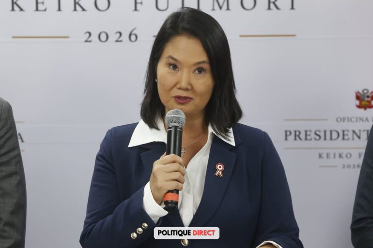 Keiko Fujimori annonce trois mois de subventions sur le carburant pour certains transporteurs