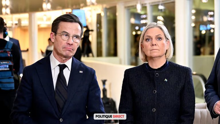 Ulf Kristersson réduit l’écart avec le centre gauche mais reste derrière dans les sondages
