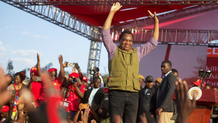 Zambie : Hakainde Hichilema=