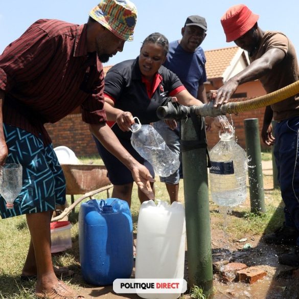 Johannesburg manque d’eau et l’ANC pourrait en payer le prix