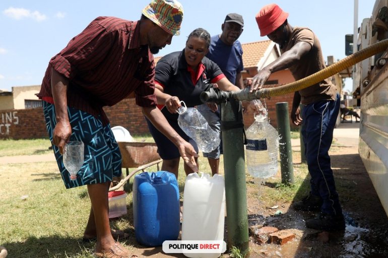 Johannesburg manque d’eau et l’ANC pourrait en payer le prix