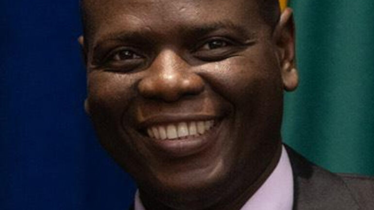 Ronald Lamola lors d’une rencontre diplomatique à New York en septembre 2024.