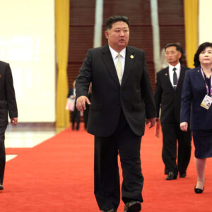 Kim Jong-un lors d’une rencontre officielle à Pékin en septembre 2025.
