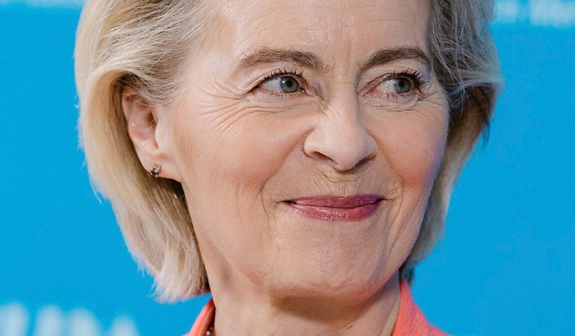 Ursula von der Leyen lors d’un déplacement officiel en 2026