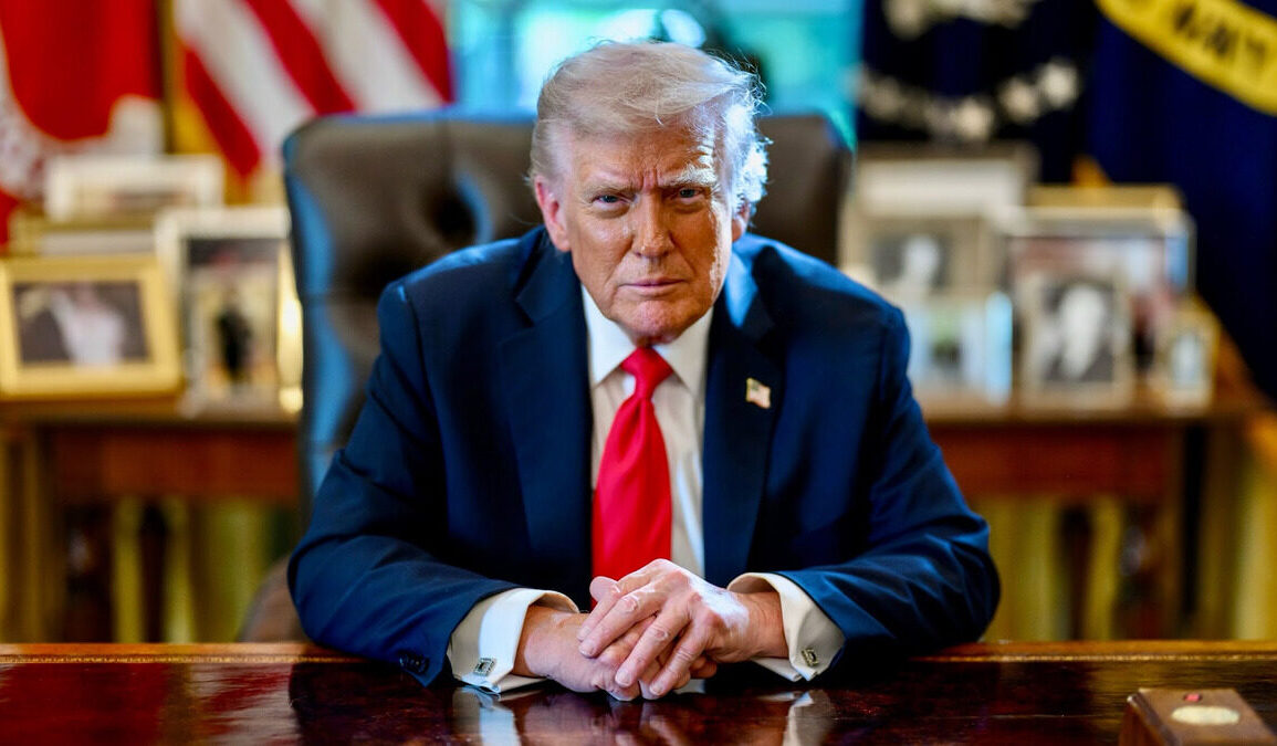 Portrait officiel du président américain Donald Trump en juin 2026.