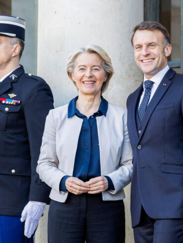 Emmanuel Macron accueille Ursula von der Leyen à Paris en janvier 2026.