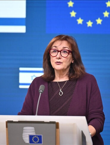 La commissaire européenne Dubravka Šuica, impliquée dans les discussions européennes sur la reconstruction et la gouvernance de Gaza.
