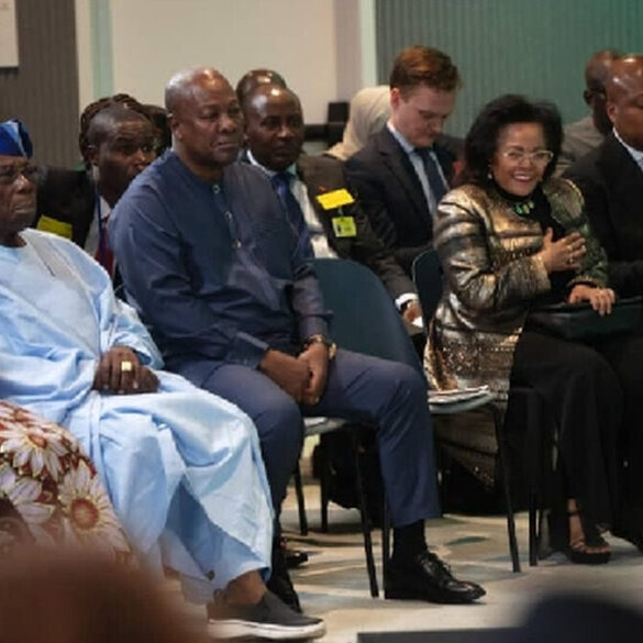 John Dramani Mahama présente l’initiative « Accra Reset », qu’il souhaite porter sur la scène internationale à New York.