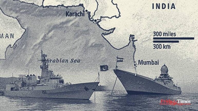 Les marines indienne et pakistanaise opèrent régulièrement dans les mêmes zones sensibles de la mer d’Arabie.