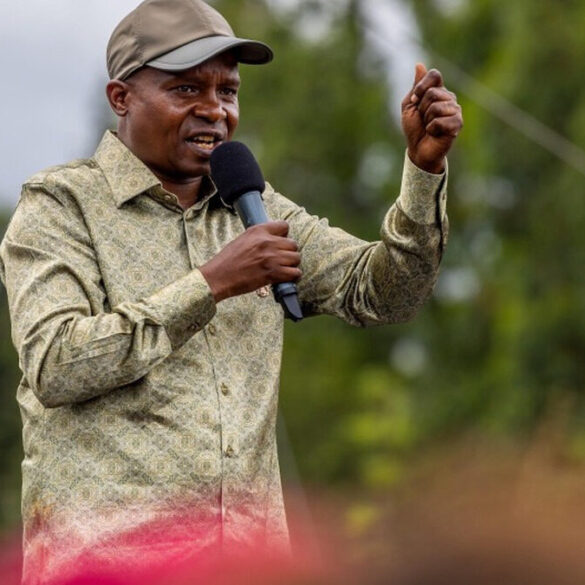 Le vice-président kényan Kithure Kindiki, au centre d’une bataille d’influence politique dans la région du Mont Kenya.