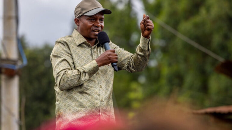 Le vice-président kényan Kithure Kindiki, au centre d’une bataille d’influence politique dans la région du Mont Kenya.