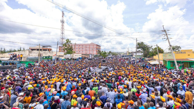 William Ruto a défendu à Nyanza la poursuite de la coopération politique entre l’UDA et l’ODM.