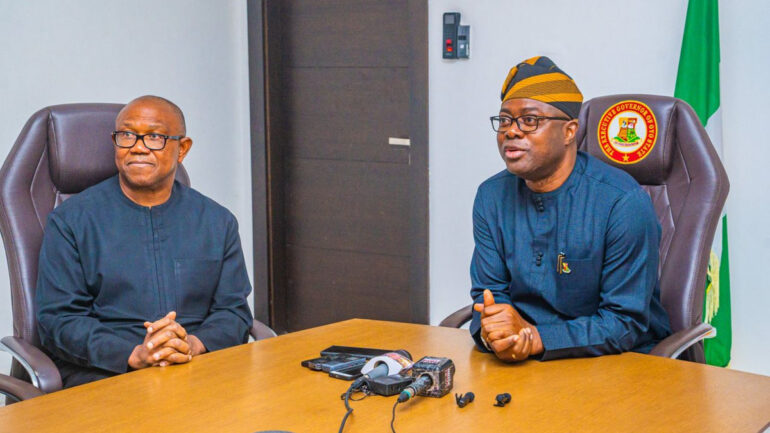 Nigeria 2027 : Peter Obi juge Seyi Makinde « qualifié pour être président »