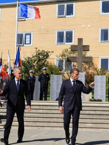 Vue de Saint-Pierre-et-Miquelon, territoire français de l’Atlantique Nord situé à proximité du Canada.