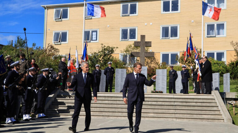 Vue de Saint-Pierre-et-Miquelon, territoire français de l’Atlantique Nord situé à proximité du Canada.