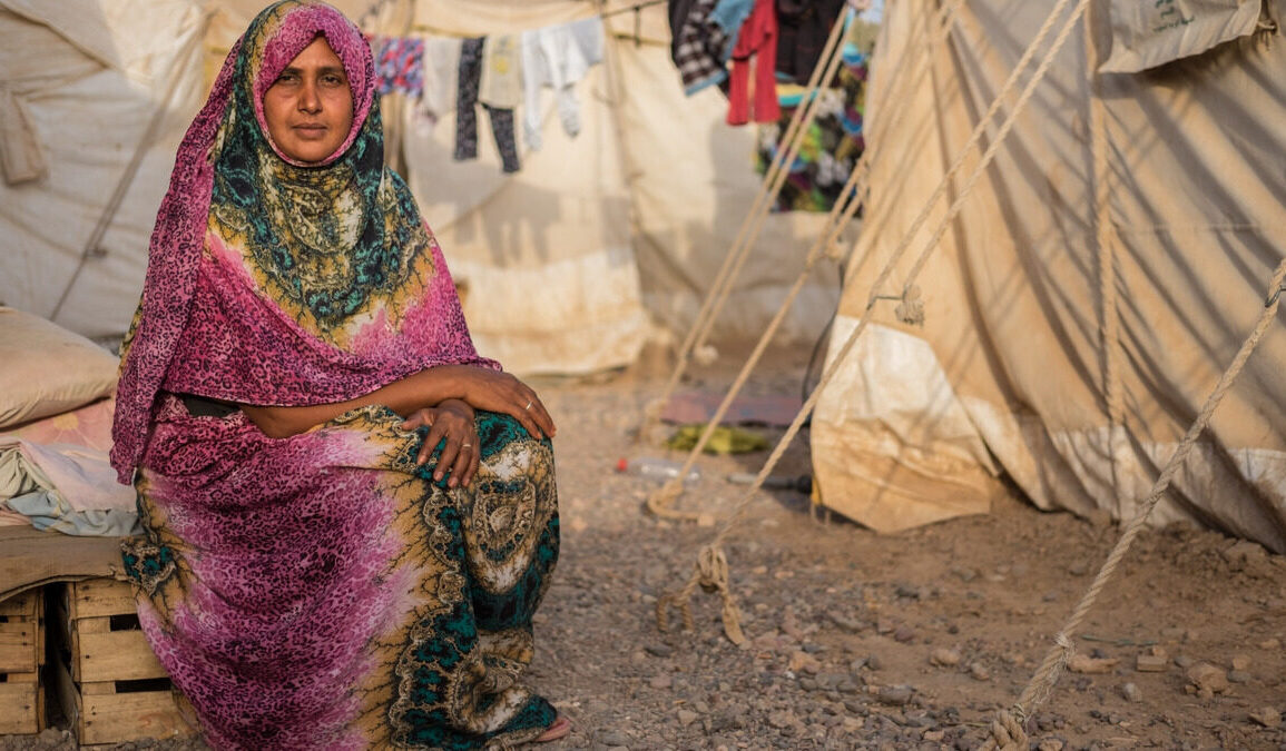 Des familles yéménites fuient les combats vers des zones plus sûres et, pour certaines, vers Djibouti.