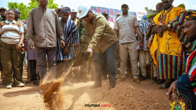 Mahama veut installer un marché 24 heures sur 24 dans chacun des 261 districts du Ghana