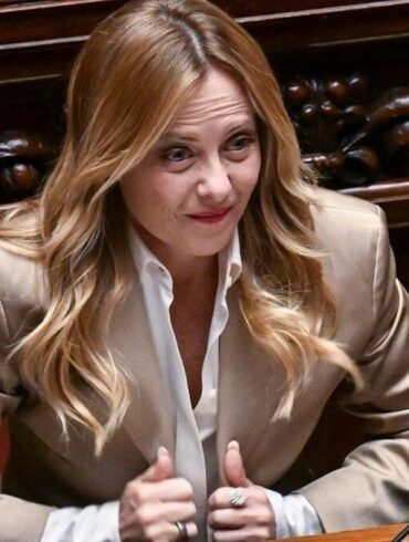 La Première ministre italienne Giorgia Meloni s’exprime devant le Parlement à Rome, le 14 octobre 2026.