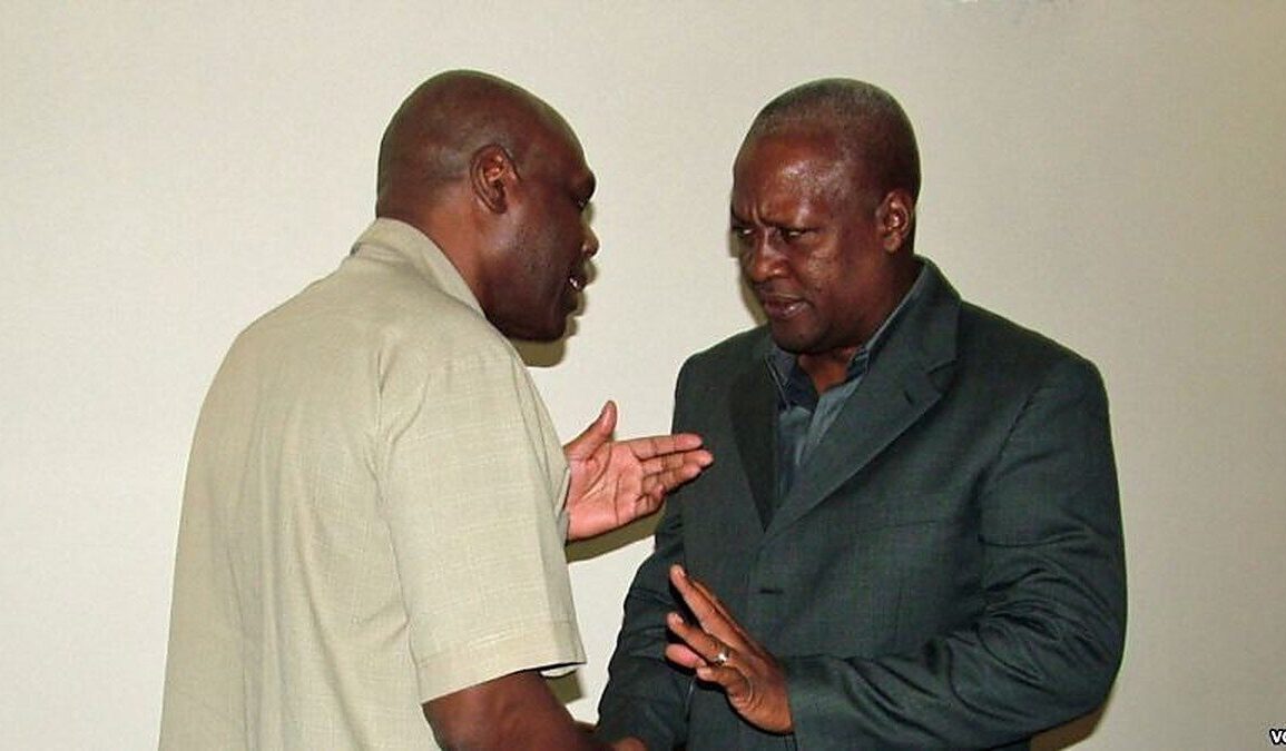 John Dramani Mahama lors d’une rencontre officielle
