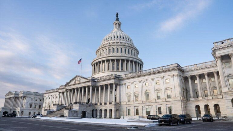 le Capitole à Washington, siège du Congrès des États-Unis