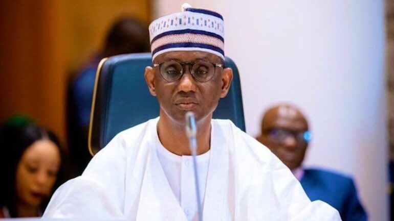 Nuhu Ribadu, conseiller nigérian à la sécurité nationale