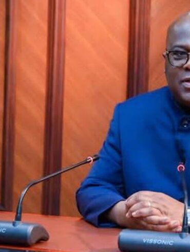 Félix Tshisekedi, président de la RDC