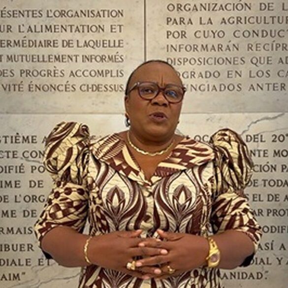 Photo publiée par l’ACP à l’occasion des échanges de coopération agricole entre la RDC et la FAO.