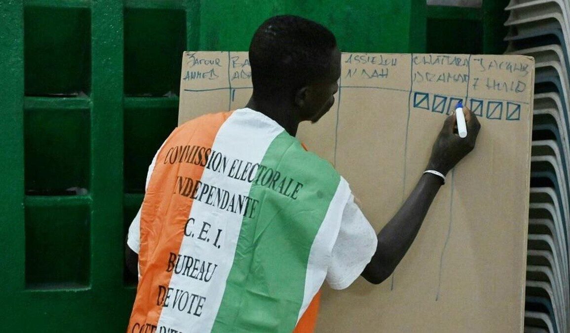 opération électorale en Côte d’Ivoire, illustration du vote en Afrique