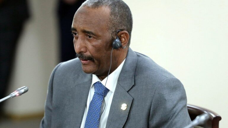 Abdel Fattah al-Burhan, chef de l’armée soudanaise