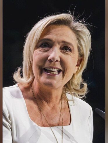 Marine Le Pen, opposante à un accord immédiat sur la contribution française au budget européen.